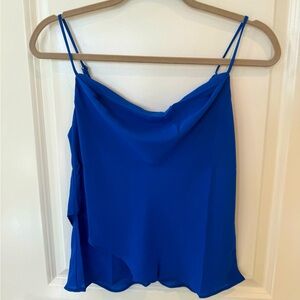 nwt KRISA (REVOLVE) Flowy Cami Tank in Sapphire Blue
